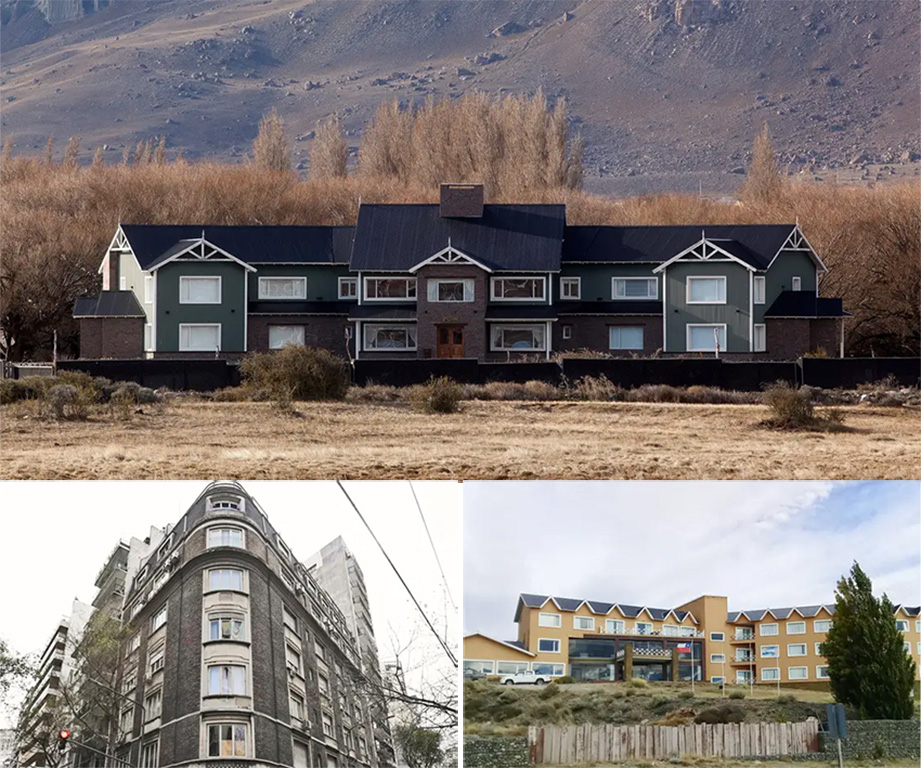 Entre las propiedades de la expresidenta se encuentra el departamento de Juncal y Uruguay, en Recoleta; el emblemático hotel de la familia Kirchner “Los Sauces” y el hotel “Las Dunas” en El Calafate.
