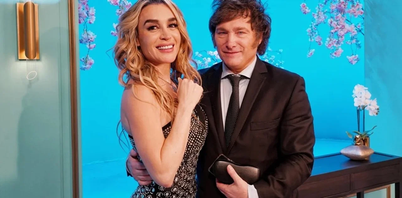 Fátima Florez y Javier Milei