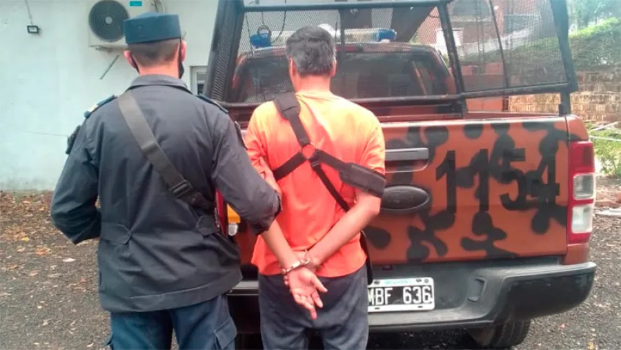 Detenido.