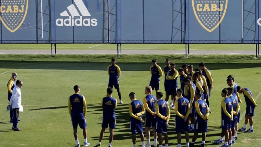 Boca entrena