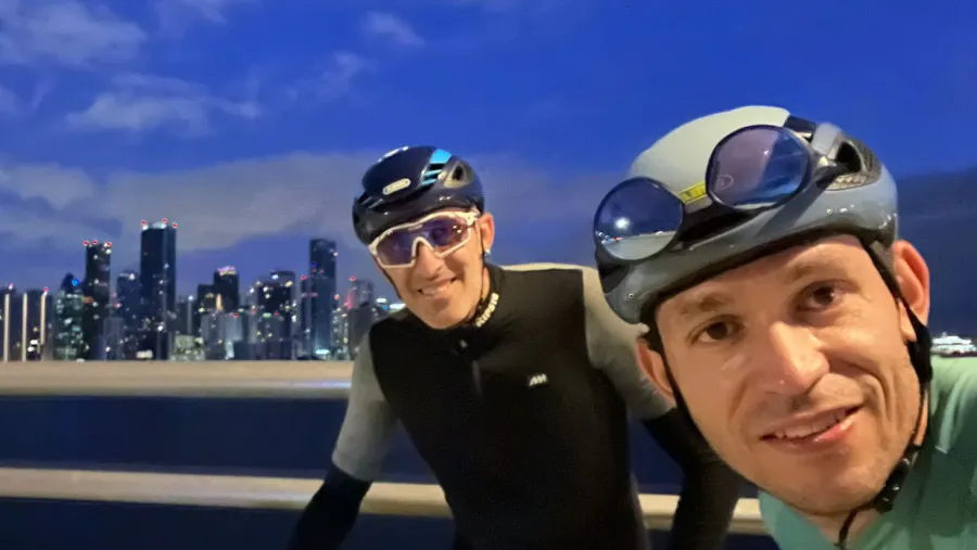 Ciclismo: el entrerriano Raúl Villalba buscará dos récords mundiales pedaleando 533 millas