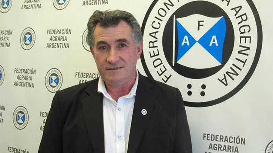 Imagen de archivo de Carlos Achetoni, titular de la Federación Agraria Argentina (FAA).