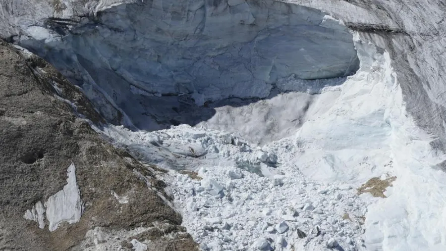 El cambio climático traducido en tragedia en los Alpes italianos