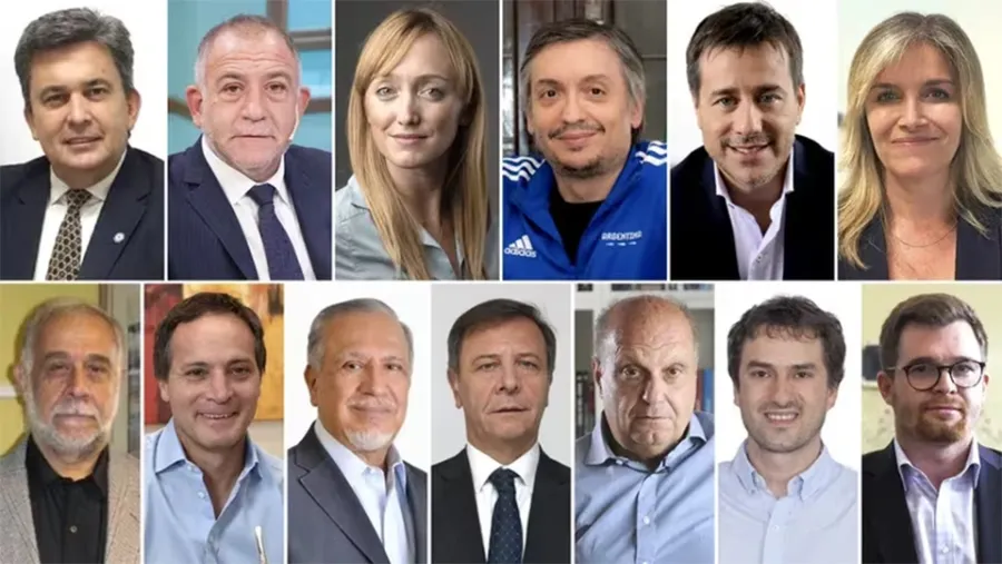 Arriba: Víctor Zimmermann, Luis Juez, Anabel Fernández Sagasti, Máximo Kirchner, Mariano Recalde y María Teresa González. Abajo: Juan Carlos Pagotto, Camau Espínola, Juan Carlos Romero, Oscar Zago, Hernán Lombardi, Francisco Monti y Nicolás Massot. Arriba: Víctor Zimmermann, Luis Juez, Anabel Fernández Sagasti, Máximo Kirchner, Mariano Recalde y María Teresa González. Abajo: Juan Carlos Pagotto, Camau Espínola, Juan Carlos Romero, Oscar Zago, Hernán Lombardi, Francisco Monti y Nicolás Massot.