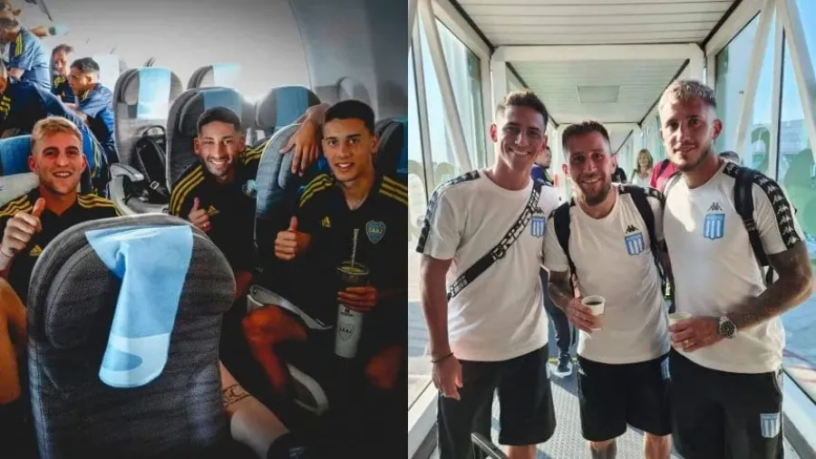 Fútbol: Boca y Racing llegaron a Abu Dhabi para jugar la Supercopa Internacional Fútbol: Boca y Racing llegaron a Abu Dhabi para jugar la Supercopa Internacional