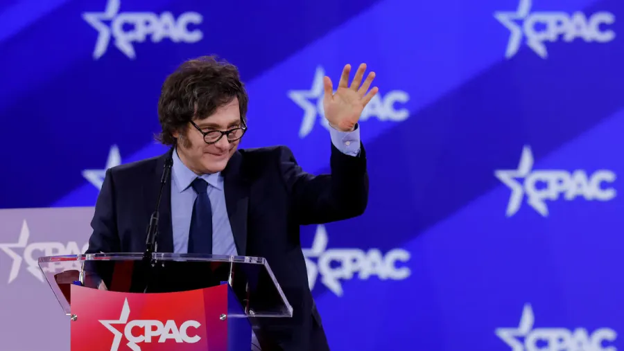 Javier Milei habló en la cumbre de la CPAC, en Washington. Javier Milei habló en la cumbre de la CPAC, en Washington.