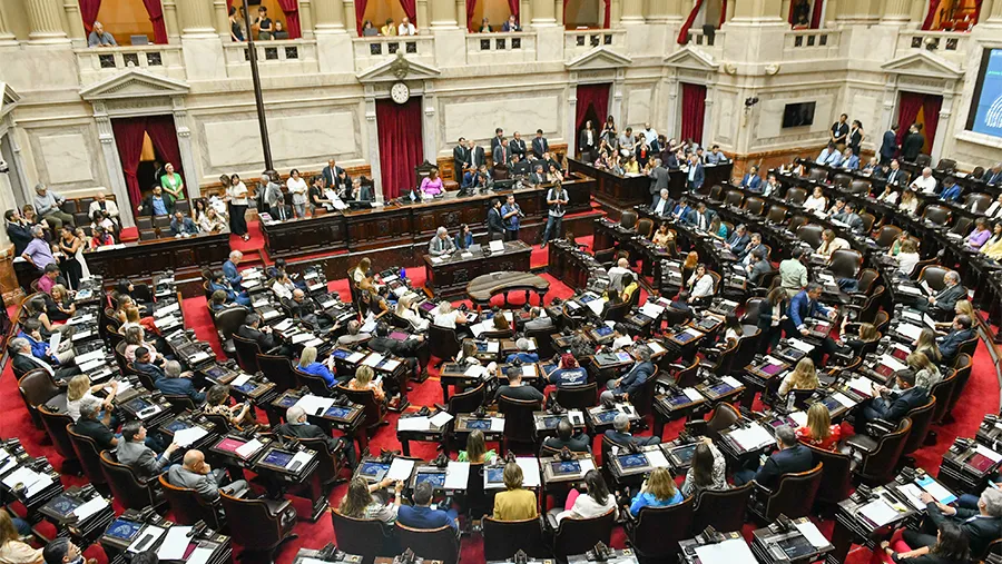 Imagen de archivo de la Cámara de Diputados. Imagen de archivo de la Cámara de Diputados.