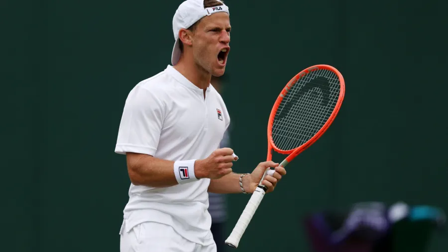 Tenis: Diego Schwartzman ganó con autoridad en el inicio del Abierto de Wimbledon Tenis: Diego Schwartzman ganó con autoridad en el inicio del Abierto de Wimbledon