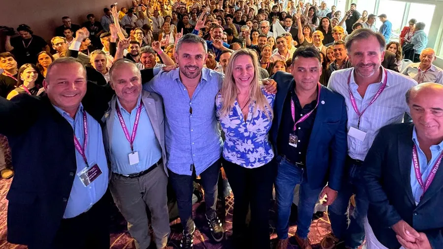 Karina Milei encabezó un acto en Paraná. Karina Milei encabezó un acto en Paraná.