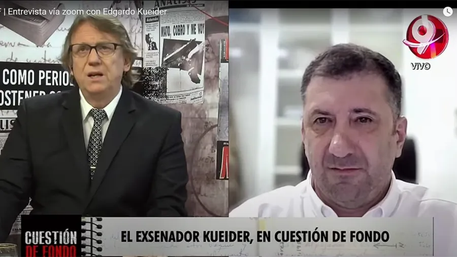 Edgardo Kueider fue entrevistado en el programa “Cuestión de Fondo” (Canal 9, Litoral) donde dio su versión y por qué está involucrado en causas judiciales. Edgardo Kueider fue entrevistado en el programa “Cuestión de Fondo” (Canal 9, Litoral) donde dio su versión y por qué está involucrado en causas judiciales.