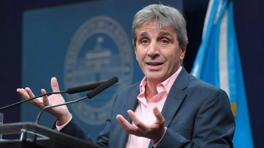 Luis Caputo, ministro de Economía. Luis Caputo, ministro de Economía.