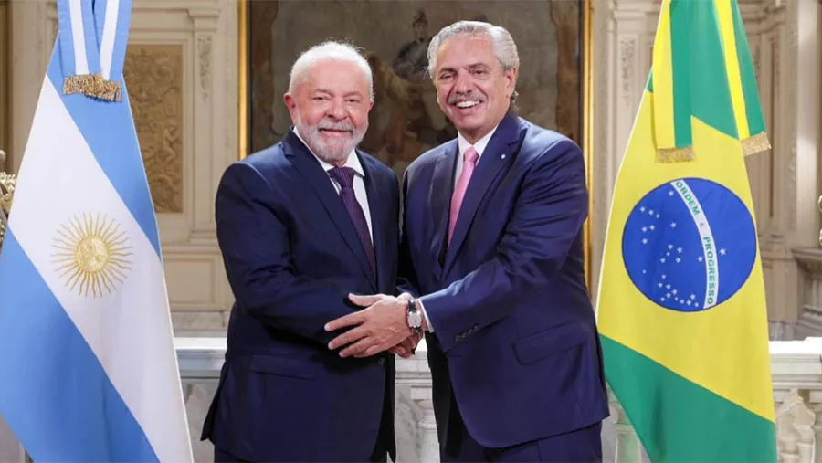 Imagen de archivo de Luiz Inácio Lula da Silva y Alberto Fernández, que este martes le pasará la presidencia Pro Témpore del Mercosur. Imagen de archivo de Luiz Inácio Lula da Silva y Alberto Fernández, que este martes le pasará la presidencia Pro Témpore del Mercosur.