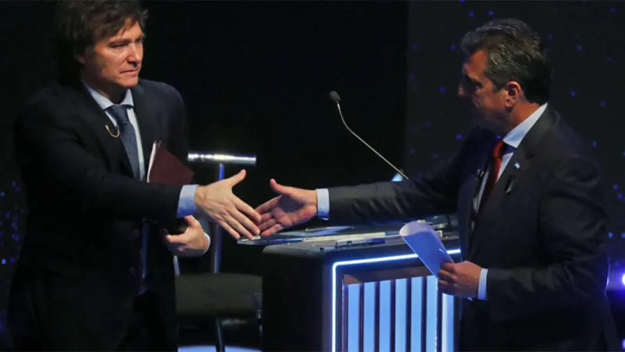 El domingo 12 de noviembre, en la Facultad de Derecho de la Universidad de Buenos Aires, será el debate presidencial entre Sergio Massa y Javier Milei. El domingo 12 de noviembre, en la Facultad de Derecho de la Universidad de Buenos Aires, será el debate presidencial entre Sergio Massa y Javier Milei.