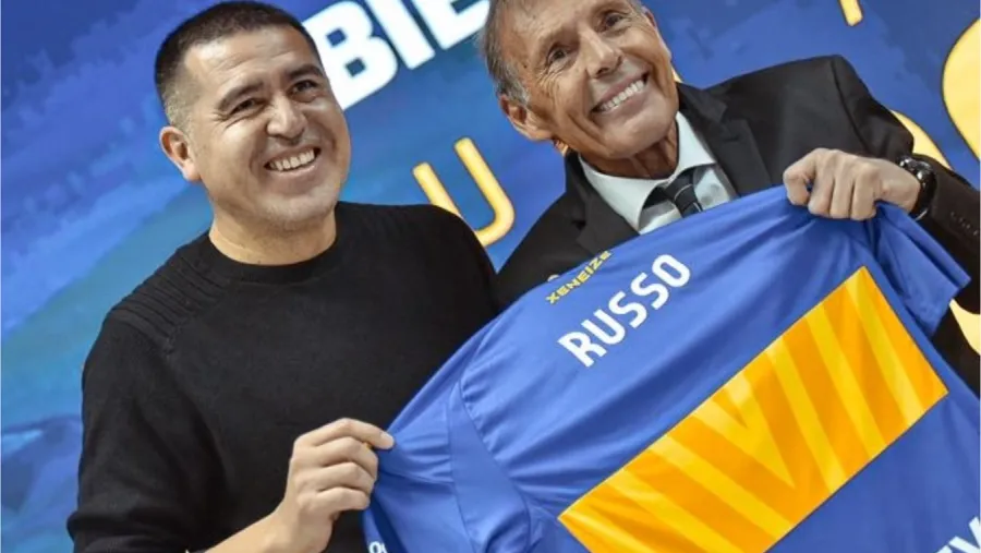“Se han dicho muchas cosas y tonterías”, expresó Russo al ser presentado en Boca “Se han dicho muchas cosas y tonterías”, expresó Russo al ser presentado en Boca