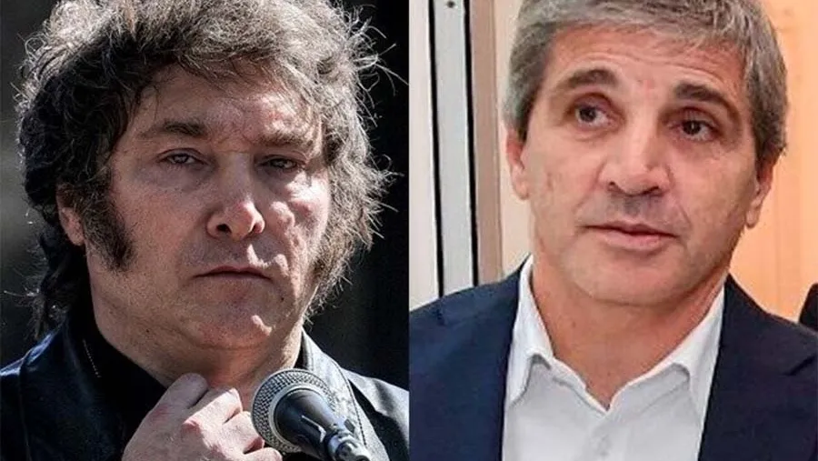 Javier Milei y Luis Caputo buscan desesperadamente frenar la subida de los dólares financieros. Javier Milei y Luis Caputo buscan desesperadamente frenar la subida de los dólares financieros.