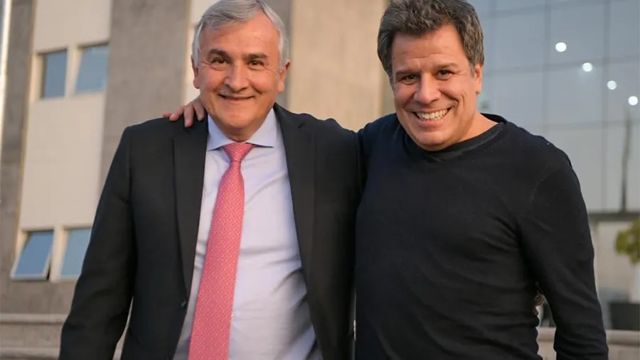 Imagen de archivo de Gerardo Morales y Facundo Manes. Imagen de archivo de Gerardo Morales y Facundo Manes.