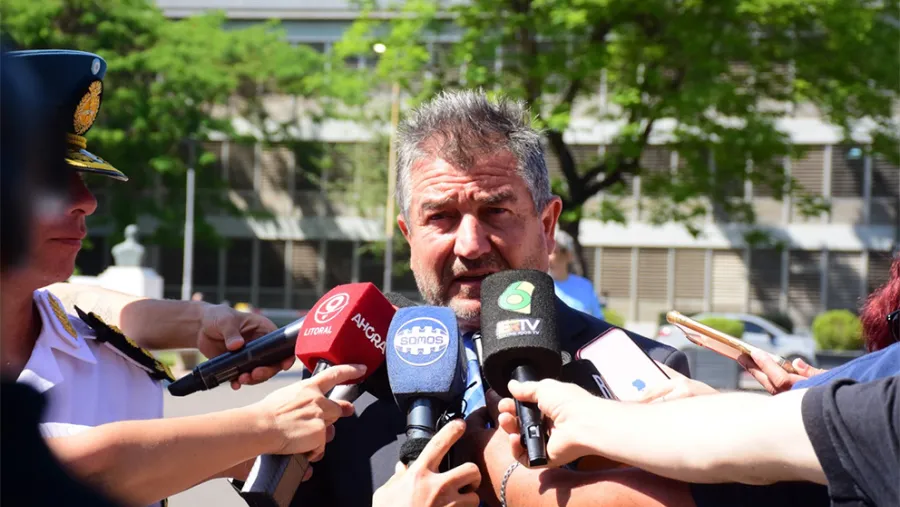Imagen de archivo del ministro de Seguridad y Justicia, Néstor Roncaglia.