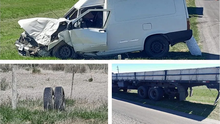 El siniestro vial se produjo en inmediaciones del kilómetro 340 de la Ruta Nacional N° 12. El siniestro vial se produjo en inmediaciones del kilómetro 340 de la Ruta Nacional N° 12.