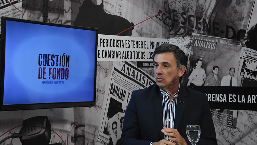 Martín Oliva, la voz de la oposición en el Senado provincial. Martín Oliva, la voz de la oposición en el Senado provincial.