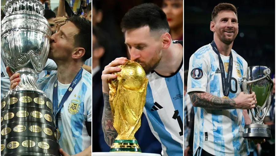 En Paraná y Gualeguaychú exhibirán la Copa del Mundo, la Copa América y la Finalíssima En Paraná y Gualeguaychú exhibirán la Copa del Mundo, la Copa América y la Finalíssima