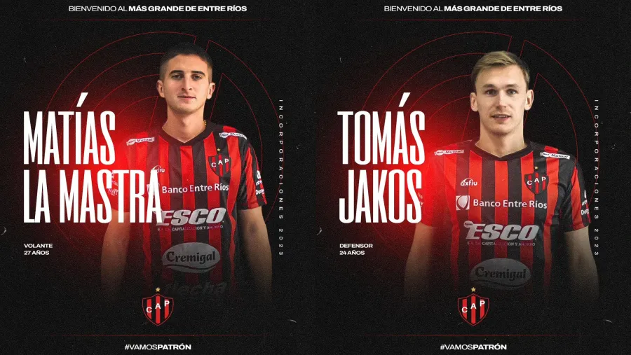 Patronato: La Mastra y Jakos firmaron contrato hasta diciembre de 2024 Patronato: La Mastra y Jakos firmaron contrato hasta diciembre de 2024