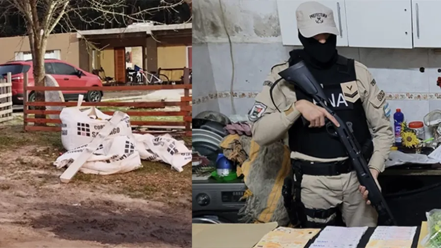 Como resultado de cinco allanamientos en los que se secuestraron marihuana, una millonaria cifra de dinero en efectivo y elementos de interés, Prefectura Naval desarticuló una banda que vendía drogas ilegales en Concordia. Como resultado de cinco allanamientos en los que se secuestraron marihuana, una millonaria cifra de dinero en efectivo y elementos de interés, Prefectura Naval desarticuló una banda que vendía drogas ilegales en Concordia.
