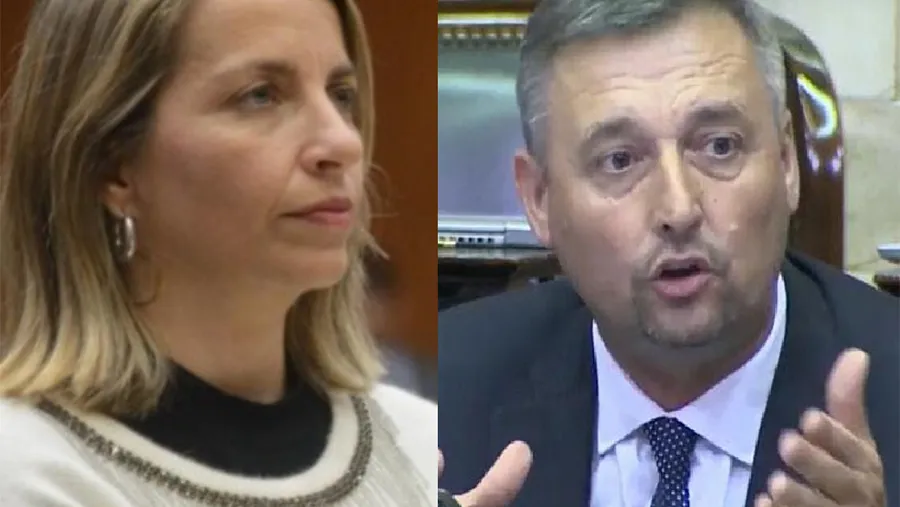 Laura Stratta y Gustavo Hein. Laura Stratta y Gustavo Hein.