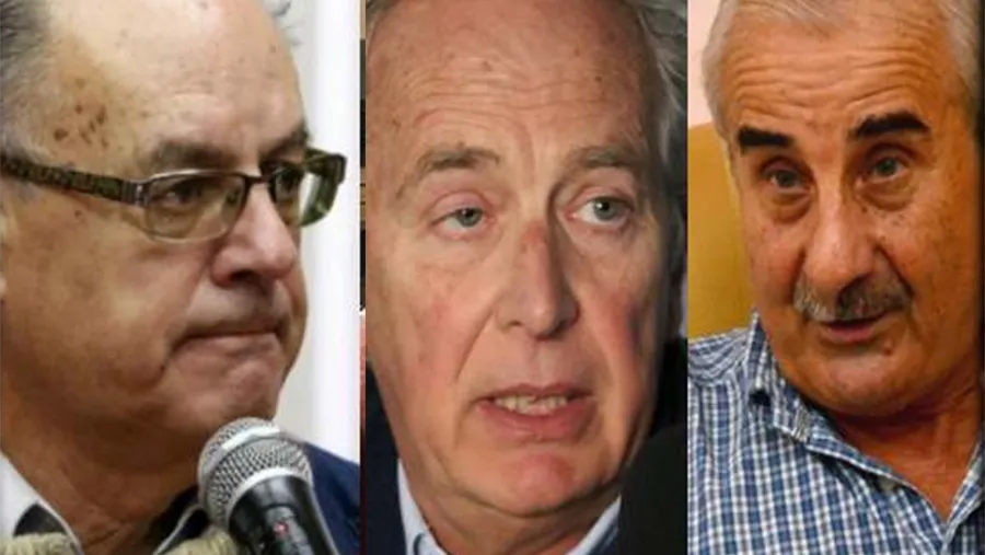 Emilio Martínez Garbino, Luis Leissa y Mario Moine. Emilio Martínez Garbino, Luis Leissa y Mario Moine.