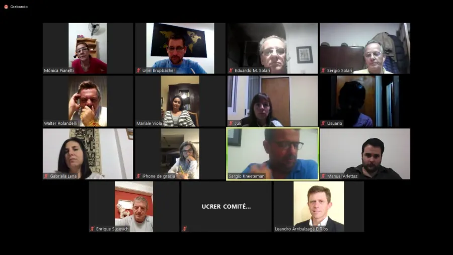 Comité UCR Entre Ríos reunión virtual Comité UCR Entre Ríos reunión virtual