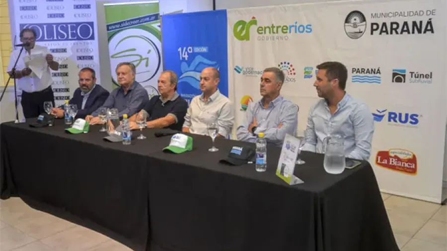 Presentaron la 14ª edición de la maratón de aguas abiertas Villa Urquiza-Paraná Presentaron la 14ª edición de la maratón de aguas abiertas Villa Urquiza-Paraná