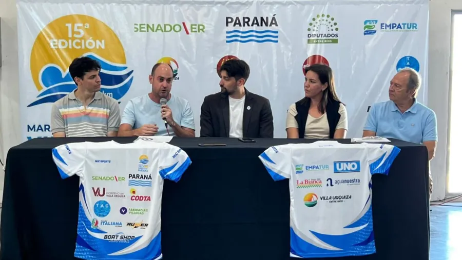Presentaron oficialmente la 15° Maratón Acuática Villa Urquiza-Paraná Presentaron oficialmente la 15° Maratón Acuática Villa Urquiza-Paraná