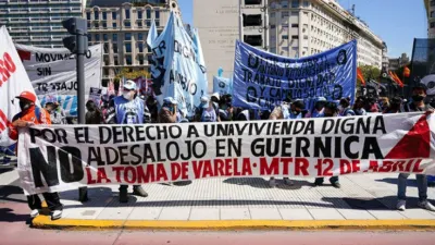 Desalojo.
