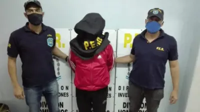 Detenido.