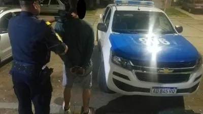 Detenido.