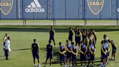 Boca entrena