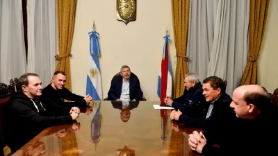 Tras “borrar” a Paraná como posible fecha del TC, Mazzacane visitó al gobernador Frigerio