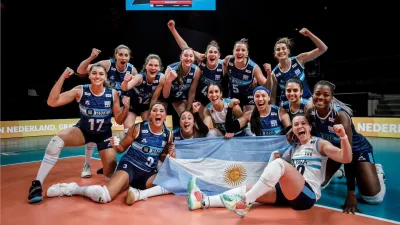 La entrerriana Sabrina Germanier y “Las Panteras” hicieron historia en el Mundial de vóley