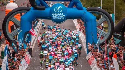 Ciclismo: por la pandemia de coronavirus se suspendió la Vuelta a San Juan