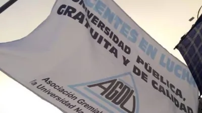 AGDU adhirió al paro de este jueves convocado por Conadu