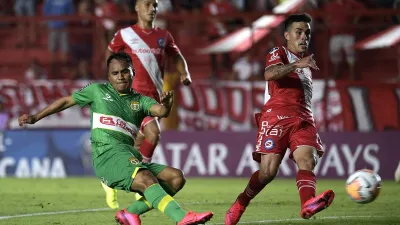 Argentinos empató con Sport Huancayo en su estreno por la Copa Sudamericana