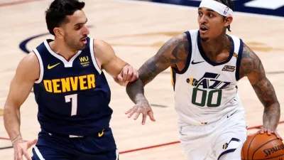 Facundo Campazzo participó de la derrota de Denver  a manos de Utah en la NBA
