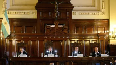 La actual Corte Suprema, integrada por cuatro miembros.