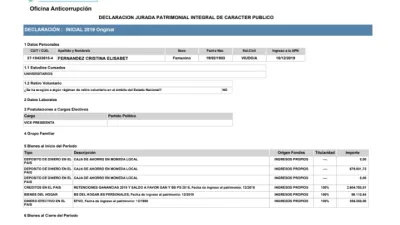 Declaración jurada