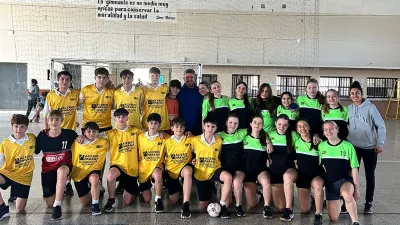 Handball: interescolares reunieron a unos 250 estudiantes en el Colegio Don Bosco
