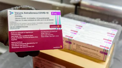 El principio activo de estas dosis fue producido en la Argentina y envasado en México.
