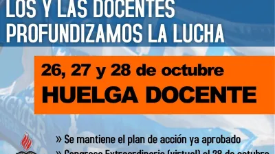 huelga docente