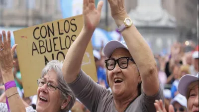 jubilados protestan