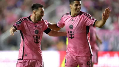 Messi y Suárez