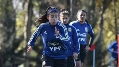 Con presencia entrerriana, la preselección argentina femenina local se movió en Ezeiza