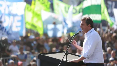 Sergio Massa aseguró hoy en Tucumán que “vamos a dar vuelta a la historia y vamos a construir un triunfo el 22 de octubre”.